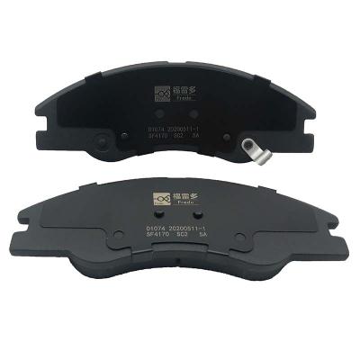 China Wholesale Price 58101-2FA10 Front Brake Pads China Factory Top Semi-metalic Ceramic For Kia for sale