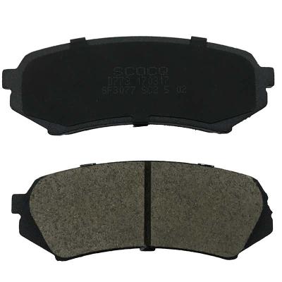 China Front Rear Wheel Factory Direct Wholesale Price Semi Mental Brake Pads Apply For Cadillac for sale