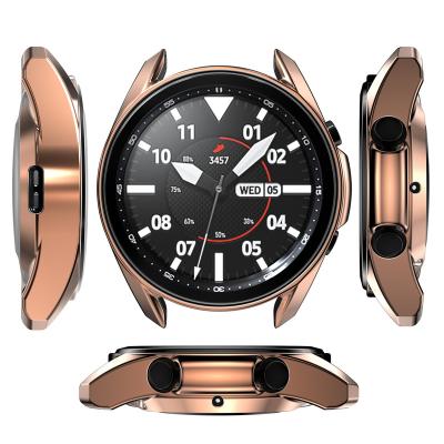 China MOQ 41mm TPU Plated Watch Cover Screen Protector Waterproof Waterproof Lower Case For Samsung Active 3 Series for sale