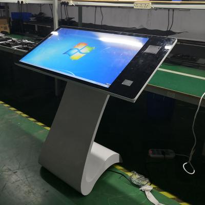 China 55 Inch Self Printer Controlling Printer Touch Screen Photo Booth High-Transparent Kiosk for sale