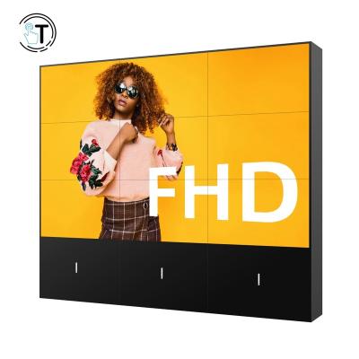 China 1x4 2x2 1080p 1.8mm 3.5mm Bezel 4k FHD Advertising Screen Lcd Video Indoor Ultra Narrow Wall for sale