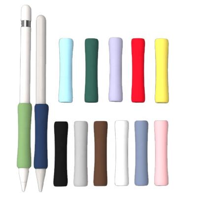 China Shockproof Silicone Pencil Grips Holder For Apple Pencil 1 2 Touch Screen Pen Case Anti-scratch For iPad 1nd 2nd Pencil Accessories for sale