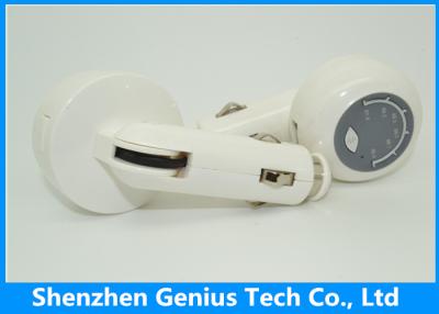 China Electric Panted USB Car Chargers Smartphone / Tablet Use White for sale