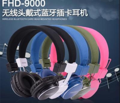 China iPhone Bluetooth Wireless Headphones / Earpiece with TF Card , Handfree , FM Stereo Radio for sale