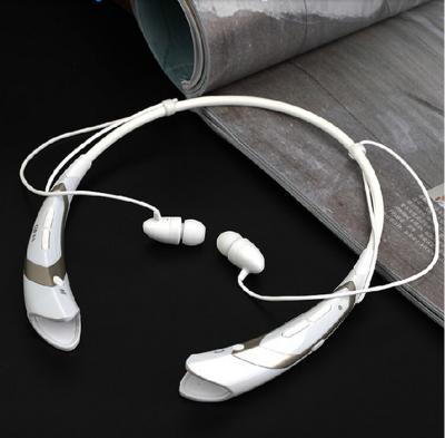 China Neckband Sports bluetooth wireless stereo headset handsfree with 130mAh battery for sale