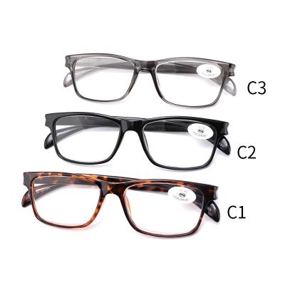 China Wood Finished High Quality With Light Weight TR Reading Glass Readers Presbyopia Spring Hinge Glasses With Aspheric Glass For Men Low Price for sale