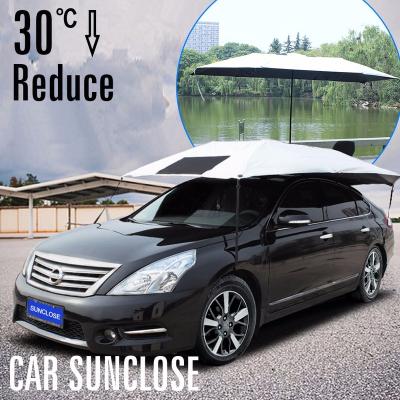 China Customized Specials For Who Learn By Driving Oxford Canopies Garages Type Portable Folding Carport Sunshade for sale