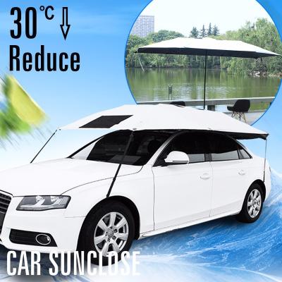 China Customized Special For Who Learn To Drive Foldable Car Cover UV Protection Car Window Sunshade Funny Sticker for sale