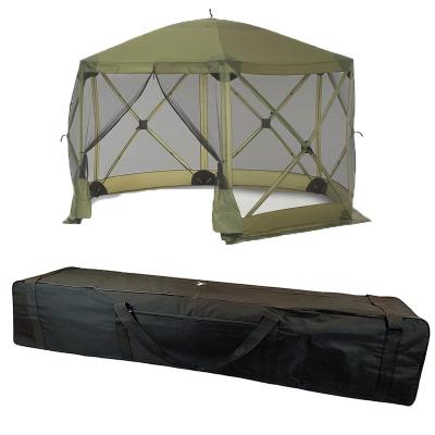 China Custom Heavy Duty Ultra Heavy Duty Folding Outdoor Camping Canopy Tents Carry Bag for sale