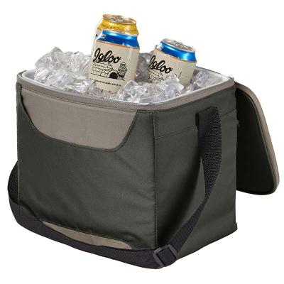 China Waterproof Custom Hot Sale 12 Box Soft Sided Hard Coating Lunch Cooler Bag for sale