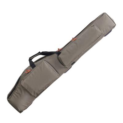 China Custom Long Style Brown Army Backpack 48 Inch Military Rifle Hunting Gun Bag for sale