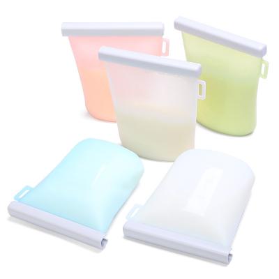 China Customized Baby Bpa Free Reusable Silicone Breastmilk Food Bag Free Breastmilk Storage Cooler Bag for sale