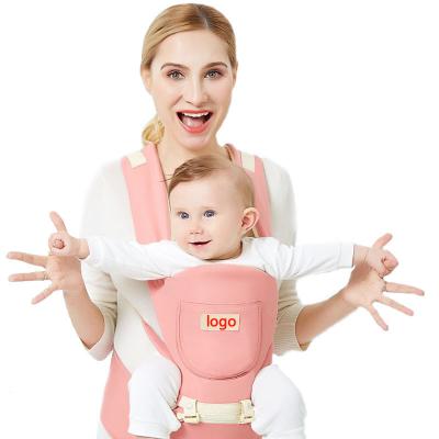 China Amazon Baby's Hot Sling Backpack Carrier Seat Adjustable With Cotton Straps Baby Carrier Boosting Backpack Carrier With Lumbar Support for sale