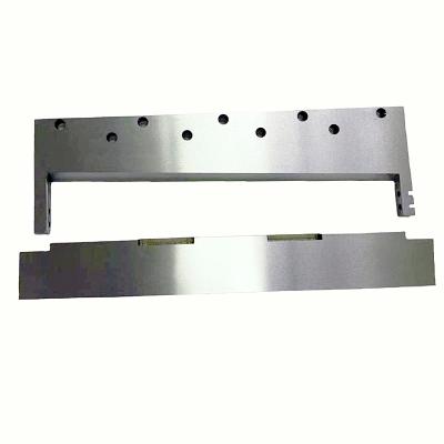 China Factory HSS D2 DC53 Tungsten Carbide Inlay Paper Guillotine Knife for sale