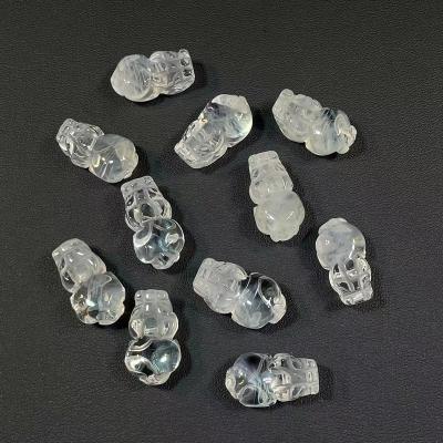 China Clear Quartz Crystal Blue Needle Pixiu Natural Feather Pendant Wholesale From China for sale