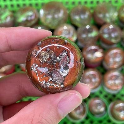 China Wholesale China Pyrite Ball Garden Quartz Ball Healing Crystal Ball Decoration for sale