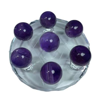 China Wholesale China Ball Processing Purple Amethyst Crystal Ball Home Decoration for sale