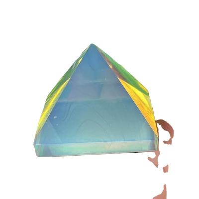 China Wholesale Natural Opal Pyramid Quartz Home Decoration from China for sale