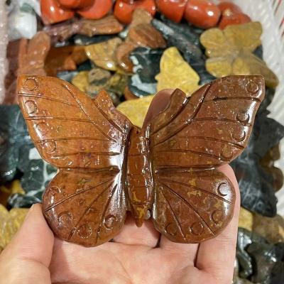 China China Wholesale Natural Healing Butterfly Handwork Crystal Fairy Carving Crystal Decoration for sale