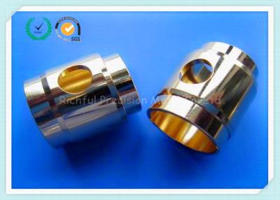 China OEM Brass CNC Turning Machine Parts For Customized Communication Industry for sale