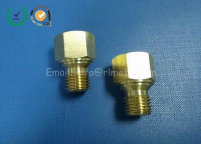 China Customized CNC Machining Auto Parts Brass Hose Fitting Parts for Automobile for sale