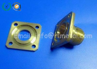 China CNC Machining Brass Electronic Appliance Parts for Refrigerator / Fridge for sale