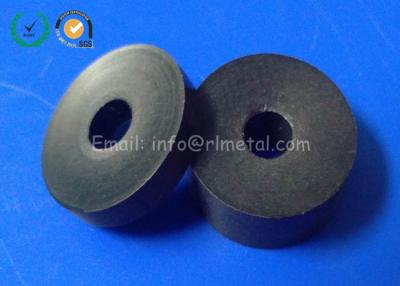 China CNC Machined Plastic Parts Lathe Turning Black Nylon Washers Customized for sale