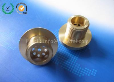 China Brass Electronic CNC Machining Parts For Telecommunication Device for sale