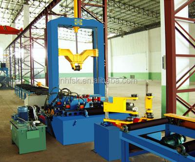 China H Beam Production H Beam Assembly Machine For Welded Assembling Steel H Beam Structure Production Line for sale