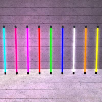 China Pink / Orange / Purple Straight Water Resistant Neon Fluorescent Light Tubes 220V ~ 240V for sale