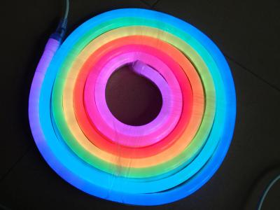 China 16*27mm 24V 216leds per metre rgb led neon flex  FOR DECORATION for sale