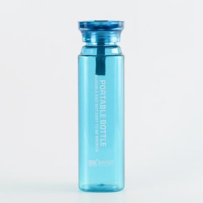 China 420ml 550ml Sustainable Custom Sports Square Bpa Free Tritan Plastic Water Bottle for sale