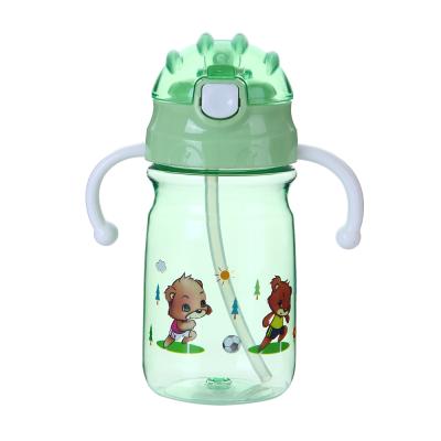 China Sustainable Wholesale 8oz Cartoon Baby Plastic Mini Kids Sip Cup Set For Kids for sale