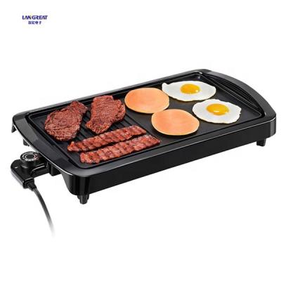 China Non-stick outdoor multifunctional large mini electric grill electric pan for sale