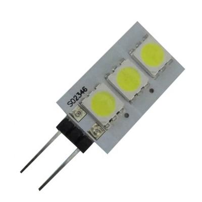 China Residential Ra80 5050smd led bulb 0.6w 2700k warm white 12v g4 led light for sale