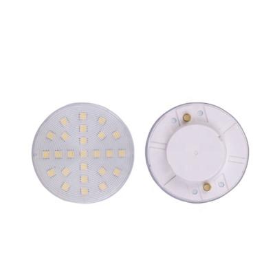 China Modern Capable Plastic Housing 2700k 4000k 6000k 24smd Red 5050 3.5w 12v 24v 10-30v gx53 led bulb led gx53 12v gx53 led for sale