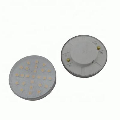 China Modern capable hot sale high quality durable ra80 25pcs SMD 5050 plastic 12v 24v 230v 3.5W gx53 led lamp gx53 led downlight for sale