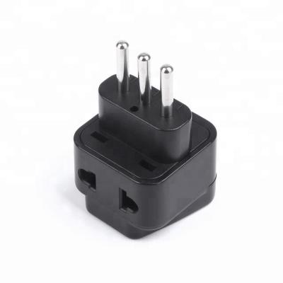 China Lognrich Italy Commercial Plug Adapter Type L With 2 Outlets for sale