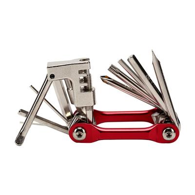 China Multifunctional Bike Fix Tools Mini Bicycle Repairing Tools All Multifunctional In A Alloy Steel Bike Accessories Tools And Maintenance for sale