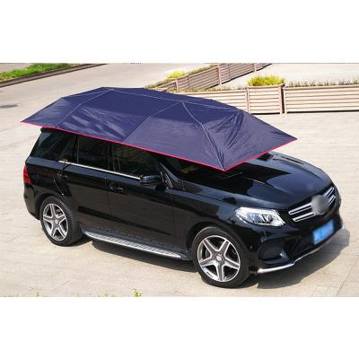 China Eco-friendly 4.6M Foldable Car Sunshade Windshield Top Tents Cover Auto Intelligent Car Umbrella Tents for sale