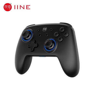 China Motion Sensing IINE Wireless Controller for Switch/Lite/Switch OLED, Pro Controller Support Nintendo PC on Steam, Black for sale