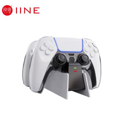 China For PS5 IINE PS5 Controller Station Dual Controllers Charging Dock, Controller Can be Charged Protective Case for sale