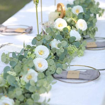 China Add Surprise And Fun To Your Party Artificial Flower Greenery Garland Floral Vines For Decoration Party Wedding Table Backdrop Wall Indoor Outdoor Decor Y012 for sale