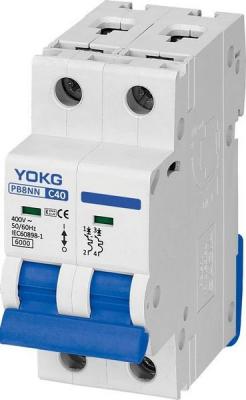 China 6KA 10 Ampere Mini Circuit Breaker MCB 63 Ampere PB8NN 3P plus N zu verkaufen