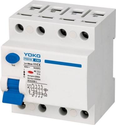 Κίνα Μικρός διακόπτης προστάτη PR8HM 10kA RCBO οικιακής διαρροής προς πώληση