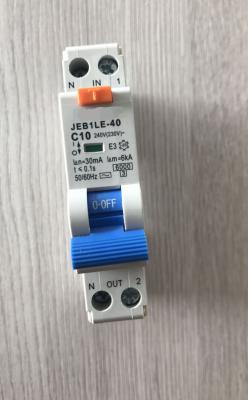 China 6 disyuntor actual residual 30Ma del protector de la salida de ka RCBO en venta