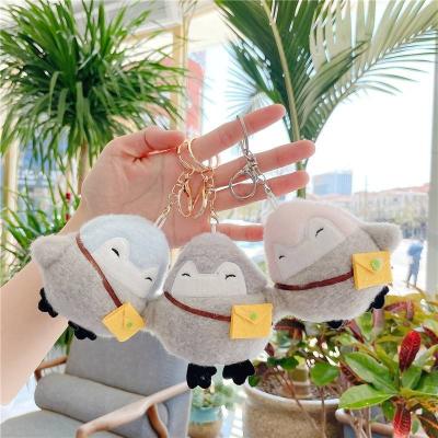 China Cute Plush Cartoon Penguin Doll Simulation Penguin Plush Pendant Toy Backpack Stuffed Penguin Keychain Plush Toy for sale