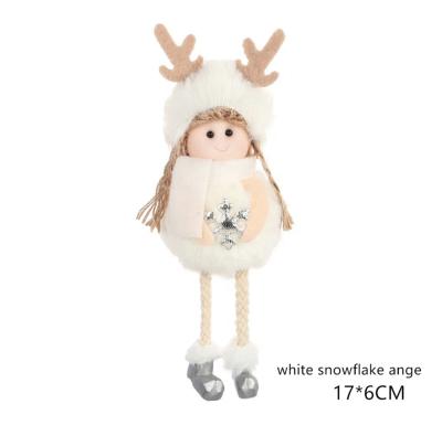 China Ride On Toy New Year 2020 Latest Christmas Cute Silk Plush Angel Doll Xmas Tree Ornaments Noel Christmas Decoration For Home 2020 Kids Gifts for sale