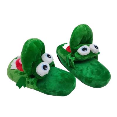 China Fashion Trend Cartoon Slippers For Women Smile Embroidery Non Slip Indoor Slipper for sale