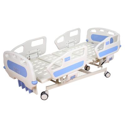 China C11 Hospital Bed ABS Headboard 4 Cranks Best Price Manual Medical Hospital Bed For Sale for sale